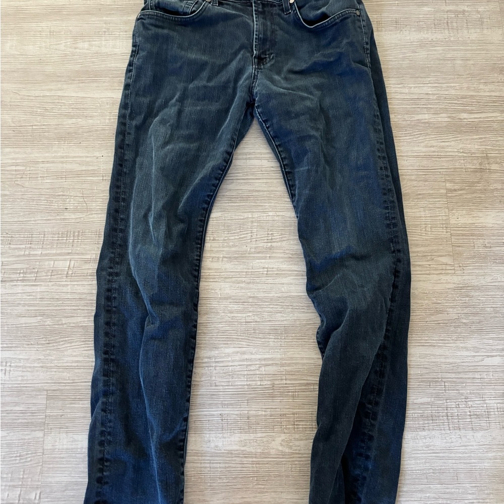 7 For All Mankind Indigo Denim Jeans